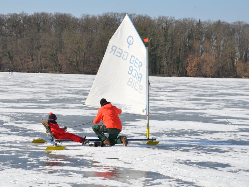 Impressionen vom Eissegeln am 03.03.2018