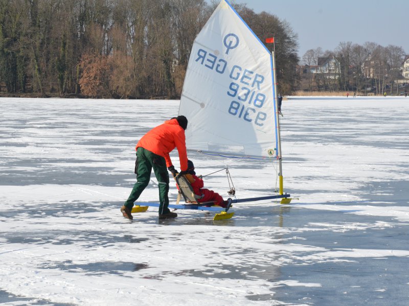 Impressionen vom Eissegeln am 03.03.2018