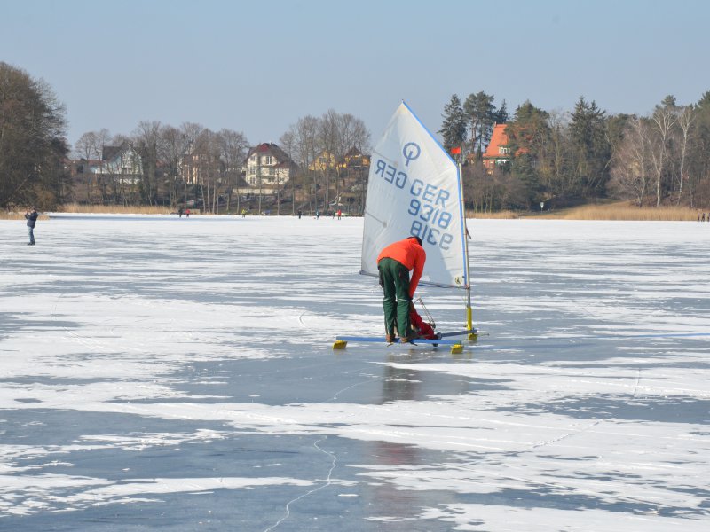 Impressionen vom Eissegeln am 03.03.2018