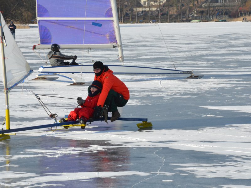 Impressionen vom Eissegeln am 03.03.2018